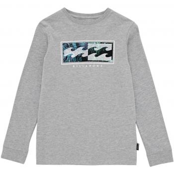 BILLABONG Inversed tee LS Boy Camiseta de Manga Larga, Niños, Gris