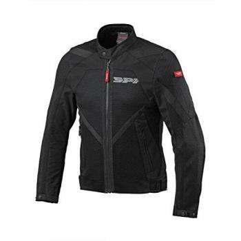 SPIDI Cilindro de Textile Chaqueta Netstream, Black, tamaño S