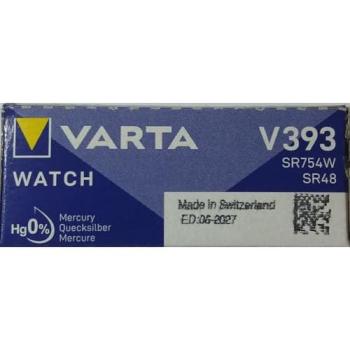 10 x de botón Varta plata-de pilas de, 1 pieza blíster - Varta