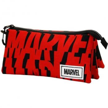 Estuche Portatodo Triple Eco Marvel Cut