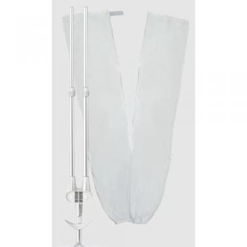 Kit de Accesorios para Plancha de Vapor Vertical - Secado y Planchado de Pantalones Blanco