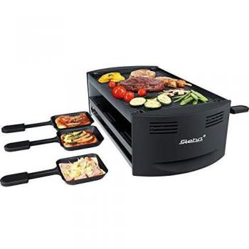 Plancha de Asar 1500W con Raclette RC 6 Bake & Grill