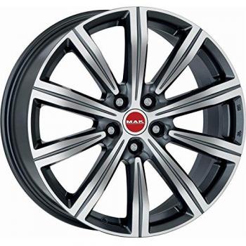 Círculos de aleación Mak Birmingham 8,5 x 20 5 x 120 Et35 Gun Metallic – Mirror