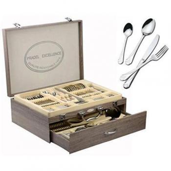 Pradel Excellence D635C - Cubertería de 84 piezas