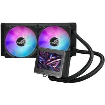 ASUS ROG Ryujin III 240 ARGB All-In-One Liquid CPU Cooler with 3.5 Customizable LCD Display, 240mm Radiator, Dual ARGB Fans, and Black Housing