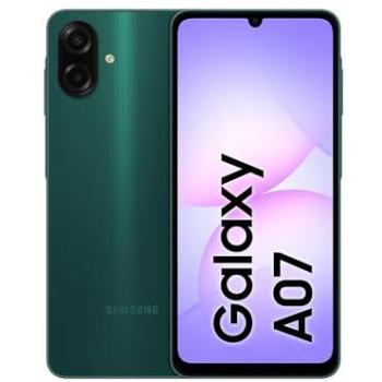Smartphone Samsung Galaxy A07 4G - Pantalla 6.7 90Hz, RAM 4GB, Almacenamiento 64GB, Cámara Dual 50MP + 2MP, Batería 5000m