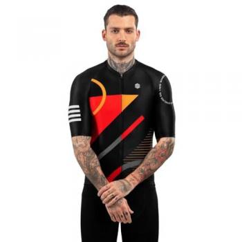 Maillot de Ciclismo Hombre M2 Colorado Siroko Negro Manga Corta