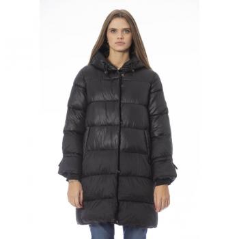 Baldinini Trend Black Nylon Jacket & Coat - Size S