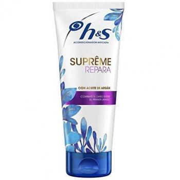H&S Anticaspa Acondicionador Suprxeame Reparacixf3n Aceites De Argxe1n Y Aguacate, 220 ml