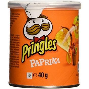 Pringles Paprika Crisps 40 gr. - [Pack 12]