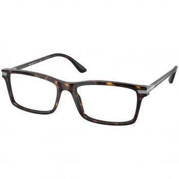 Prada PR 03YVF Asian Fit 2AU1O1 Gafas Recetadas para Hombre Tortoiseshell