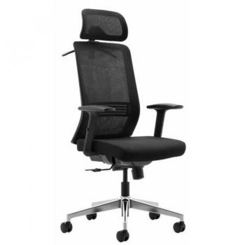 Silla de oficina Romo Detroit negra