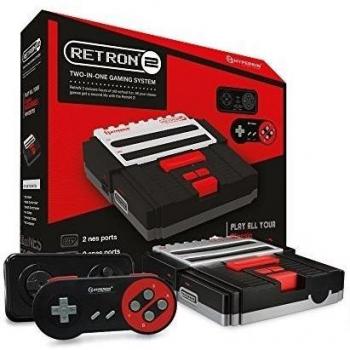 Hyperkin - Consola Retron 2 Negro + 2 Mandos