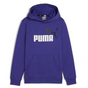 Sudadera casual Puma Essentials+ 2 Col Big Logo Niño Azul
