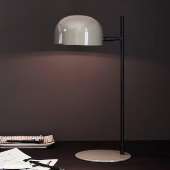 Lámpara de mesa Pose Black Metal 1 bombilla 48,5cm gris/negro