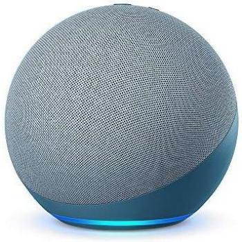 Altavoz inteligente con Alexa - Amazon Echo (4ª Gen), Controlador de Hogar, Azul grisáceo