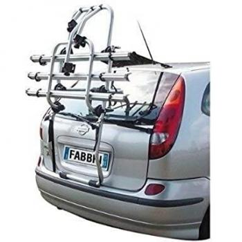 Fabbri 6201810 Portabicicletas trasero para coche, capacidad para 2