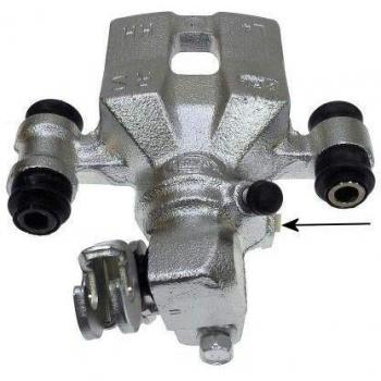 Pinza de freno trasera izquierda HELLA 8AC 355 383-111