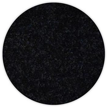 Alfombra Circular Trendy 159 Negra 170 cm