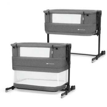 Kinderkraft NESTE GROW Cuna Colecho Gris con Ajuste de Altura