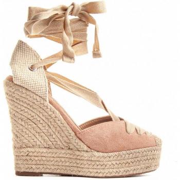 Alpargatas de cuña Spartsum4 87245 Rosa