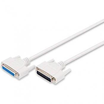 Digitus 2.0m D-Sub9 Hombre - D-Sub9 Mujer Transferencia de datos Cable de extensión - Beige