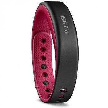 Garmin VivoSmart - Pulsera con monitor de actividad, color fucsia, talla S