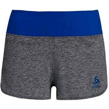 Odlo Jackie Pantalones Cortos, Otoño-Invierno, Mujer, Color Black - Lapis Blue, tamaño Large