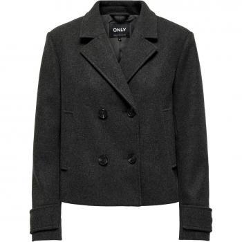 Only Freja Women's Short Jacket Dark Grey Melange S