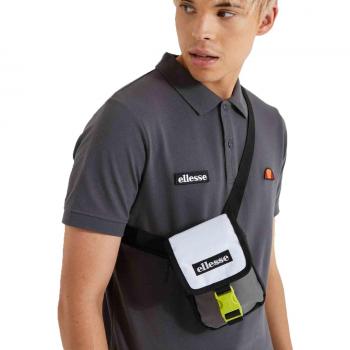 Bolsito Bandolera Ellesse Lalano Verde Gris Blanco Negro