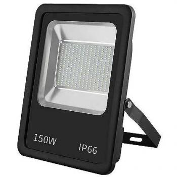 Proyector LED SMD Dacita 150W 6500K Negro 13500lm 120º IP66 42,5x32,5x8 cm