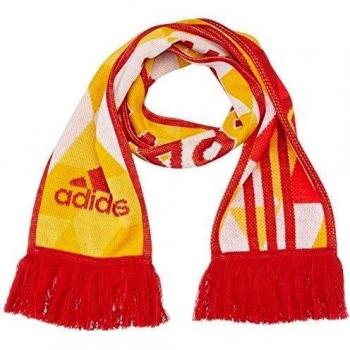 adidas Federación Española de Fútbol Euro 2016 - Bufanda, color blanco, talla M
