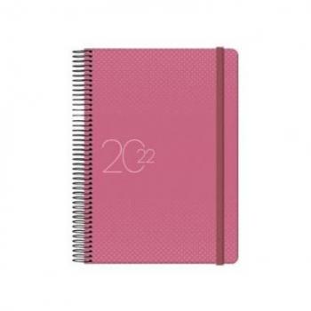 Agenda Día página Newport 14x20 Rosa 2022