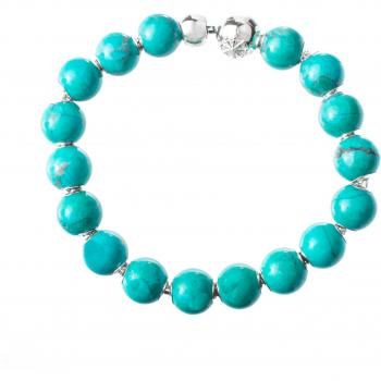 Pulsera Mujer Thomas Sabo KT0149-869-17-L17 Azul 20 cm