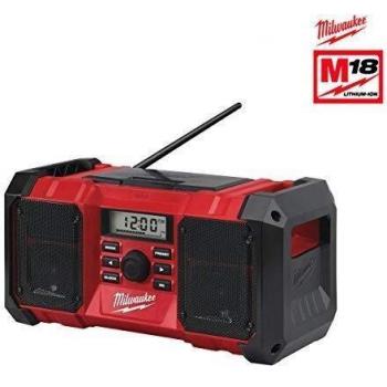 Milwaukee - Radio 18V De Obra Resistente A Caídas Con Conector Usb Y Salida Auxiliar, Ver-0