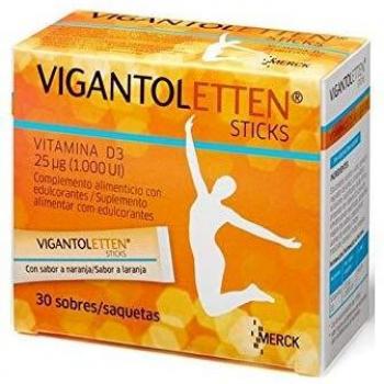 Vigantoletten Vitamina D3 1000Ui Sticks, 30 Unidades