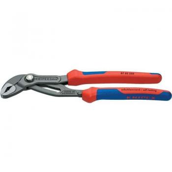 Knipex 87 02 250 Cobra Water Pump Pliers with Dual-Component Grips, 250mm