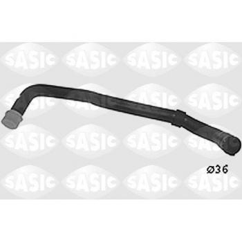 Tubería de radiador SASIC SWH0492 - Radiador, tipo manguera, compatible con modelos específicos, fabricada en material resistente a altas temperaturas y presión, diseñada para un ajuste perfecto y durabilidad