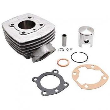 Kit Cilindro Airsal T6 Racing 50cc para Peugeot 103 con 6 transferencias y brida
