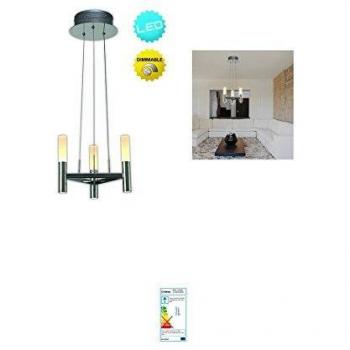 Lámpara colgante LED Irina atenuable de 3 luces