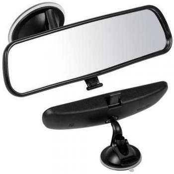 AutoScheich® Coche Pasajero Espejo Low Beam Bar adicional Espejo Interior Auto Espejo retrovisor ventosa Autoescuela
