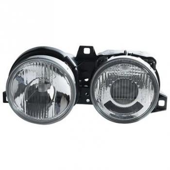 Faro Delantero Van Wezel 0623961 H1+H1 para BMW Serie 3 E30 (Después de Agosto 1988)