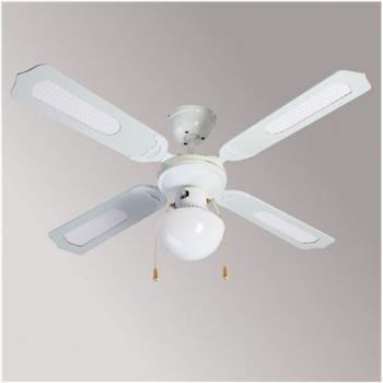 Ventilador de Techo Clásico FM, 105cm con Luz y 4 Palas