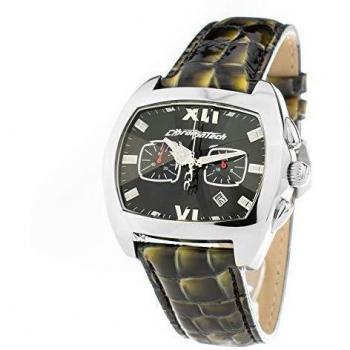 ChronoTech Unisex Analogue Quartz Watch with Leather Strap CT2185G-35
