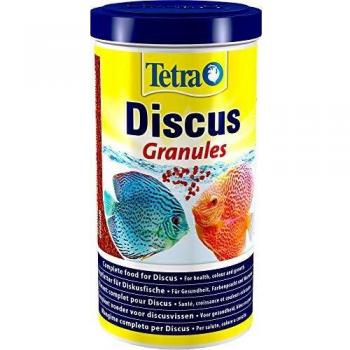 Tetra Discus Fish Food, Complete Food for Mid-Water and Bottom-Feeding Fish, 1 Litre