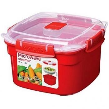 Sistema Contenitore Per Cottura A Vapore In Microonde, 1,4 L
