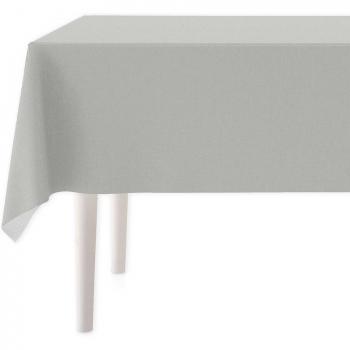 Mantel Resinado Net Gris - Protector de Mesa Impermeable y Antimanchas