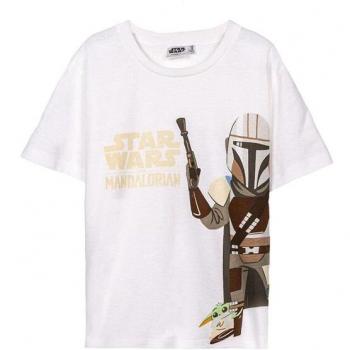 Camiseta de Manga Corta The Mandalorian Marrón