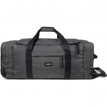 Eastpak Leatherface L Equipaje de ruedas, 98 litros, Negro