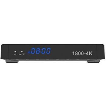 Receptor satelite de sobremesa iris 1800 4k quad core